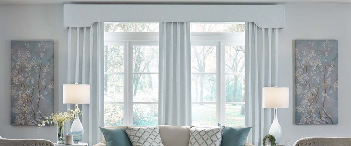 Carole Fabrics™ Cornice and Draperies