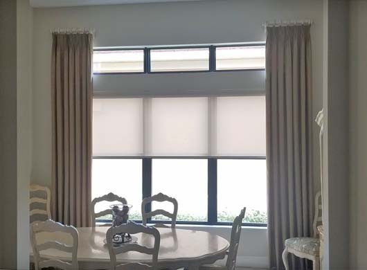 Custom Drapery and Roller Shades