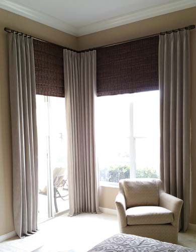 Custom Draperies and Roman Shades